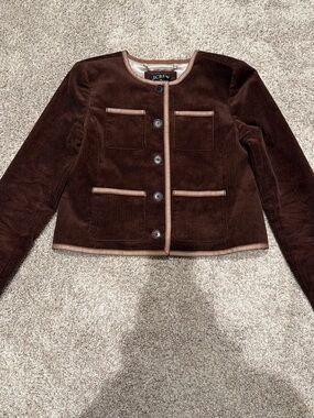 J. Crew Patch Pocket Lady Jacket Corduroy